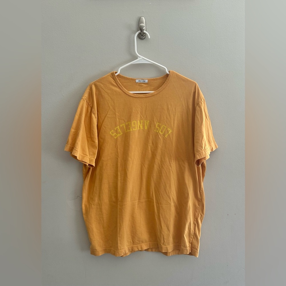 Hiro Clark Los Angeles LA28 Limited Edition T-shirt Trophy Yellow | Size XL